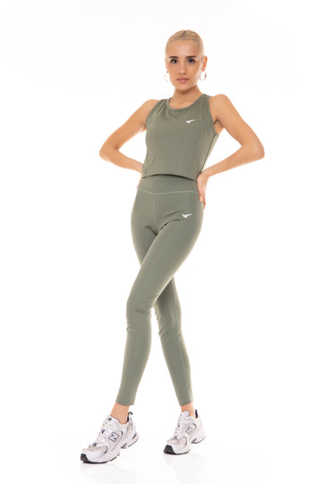 Дамски клин в зелено