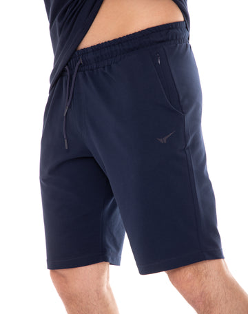 Мъжки шорти в тъмно синьо