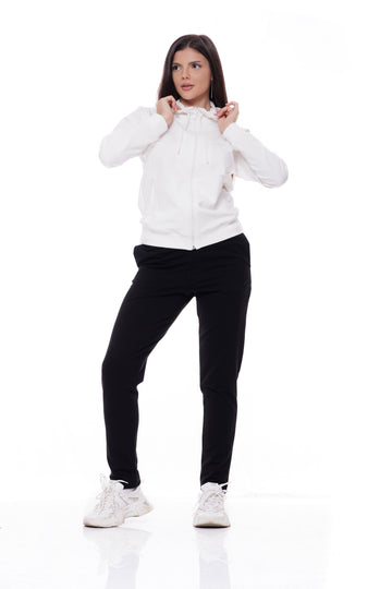 Дамски спортен екип в екрю 25-1059