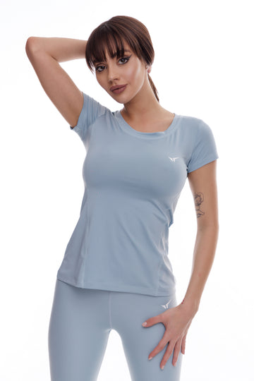 Дамска тениска в синьо